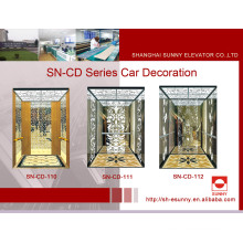 Elevator Cabin St. St Frame with White Acrylic Lighting Panel (SN-CD-110)